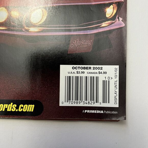 Vintage Mustang and Fords Magazines Set of 3 October 2002 January November 2003 - Picture 6 of 10